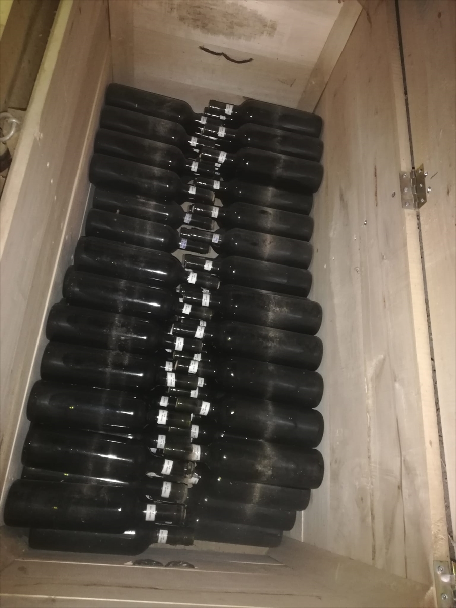 Tekirdağ'da 800 litre sahte içki ele geçirildi
