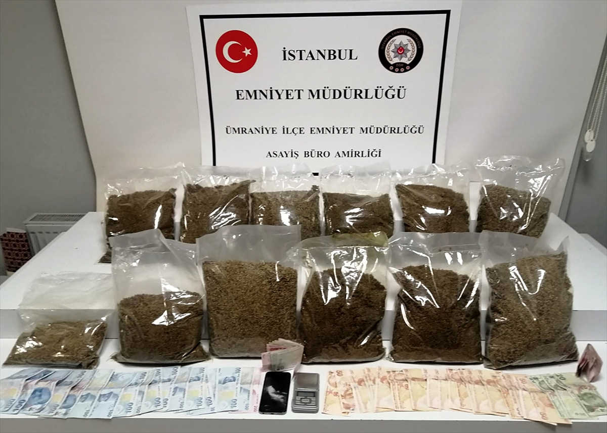 Ümraniye'deki uyuşturucu operasyonunda 1 kişi yakalandı