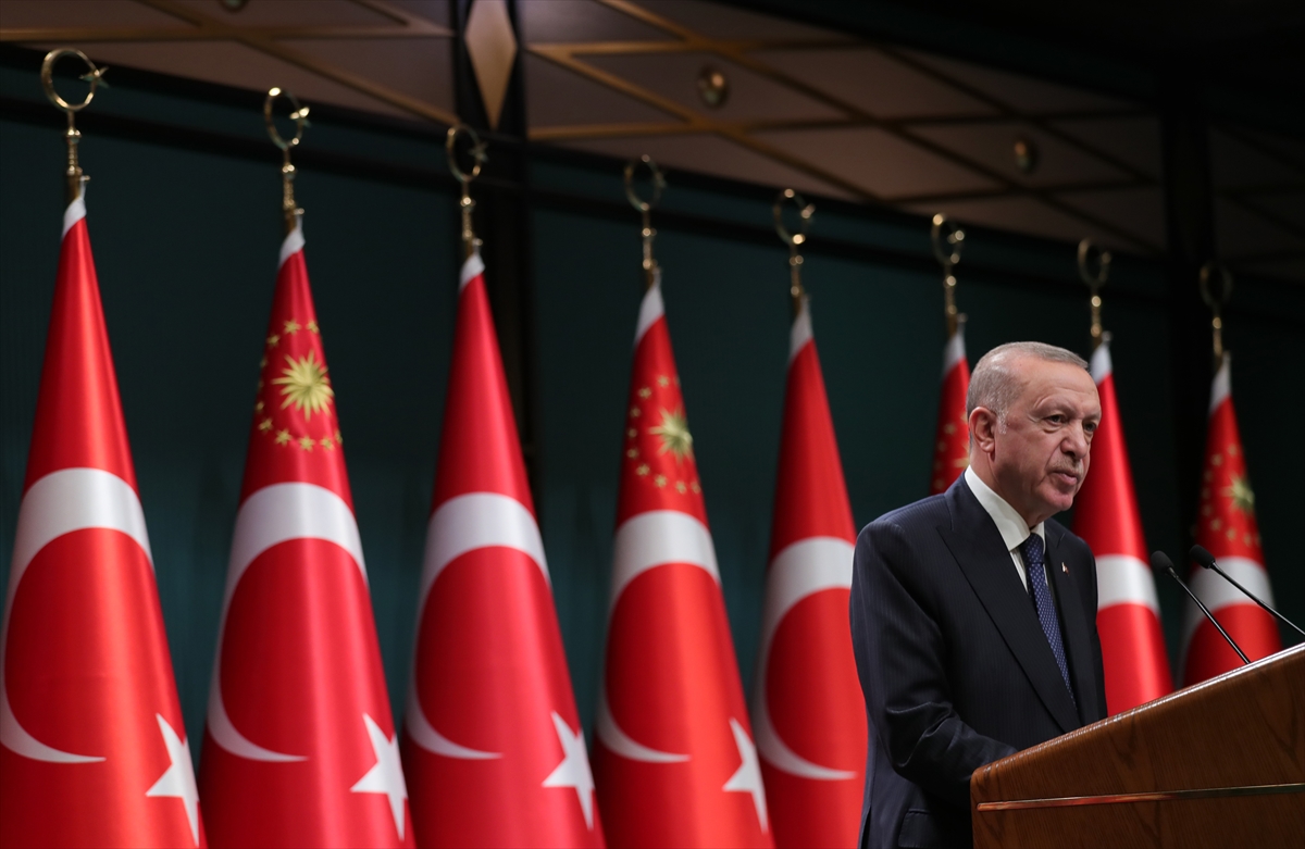 Cumhurbaşkanı Erdoğan, Kabine Toplantısı'nın ardından millete seslendi: (2)