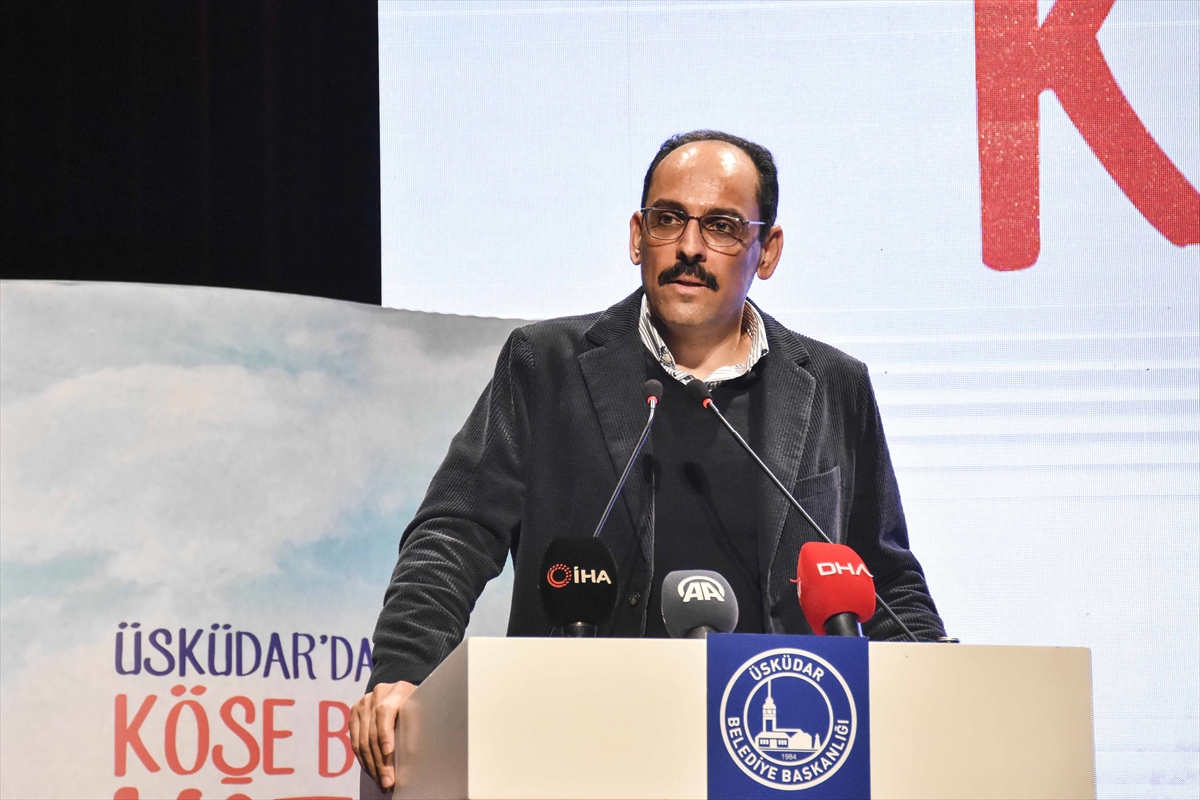 Cumhurbaşkanlığı Sözcüsü İbrahim Kalın, 7. Üsküdar Kitap Fuarı'nın açılışında konuştu: