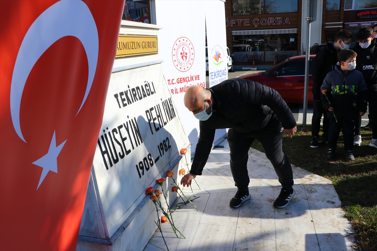 Kırkpınar'ın efsanesi “Tekirdağlı Hüseyin Pehlivan” anıldı