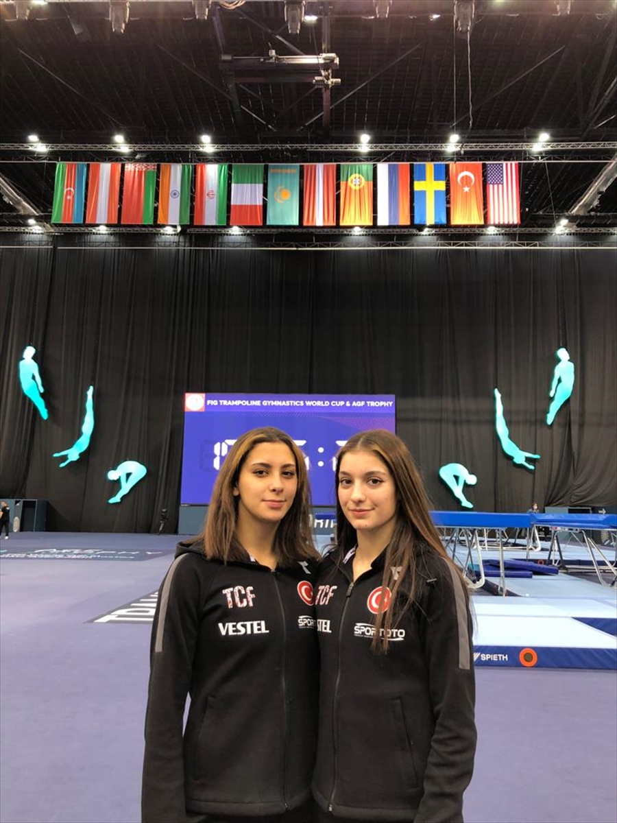 Milli cimnastikçiler Karakaş ve Karakuş, Dünya Kupası'nda altın madalya kazandı