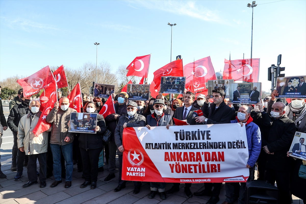 Vatan Partisi'nden İmamoğlu protestosu