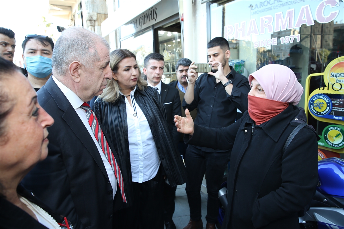 Zafer Partisi Genel Başkanı Özdağ, Hatay'da partisinin il başkanlığının açılışına katıldı