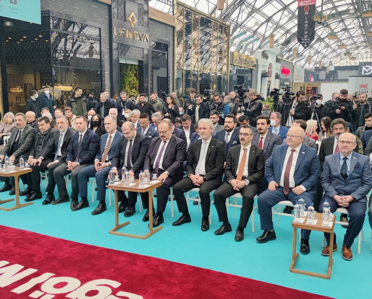 46. Uluslararası İnegöl Mobilya Fuarı, törenle açıldı