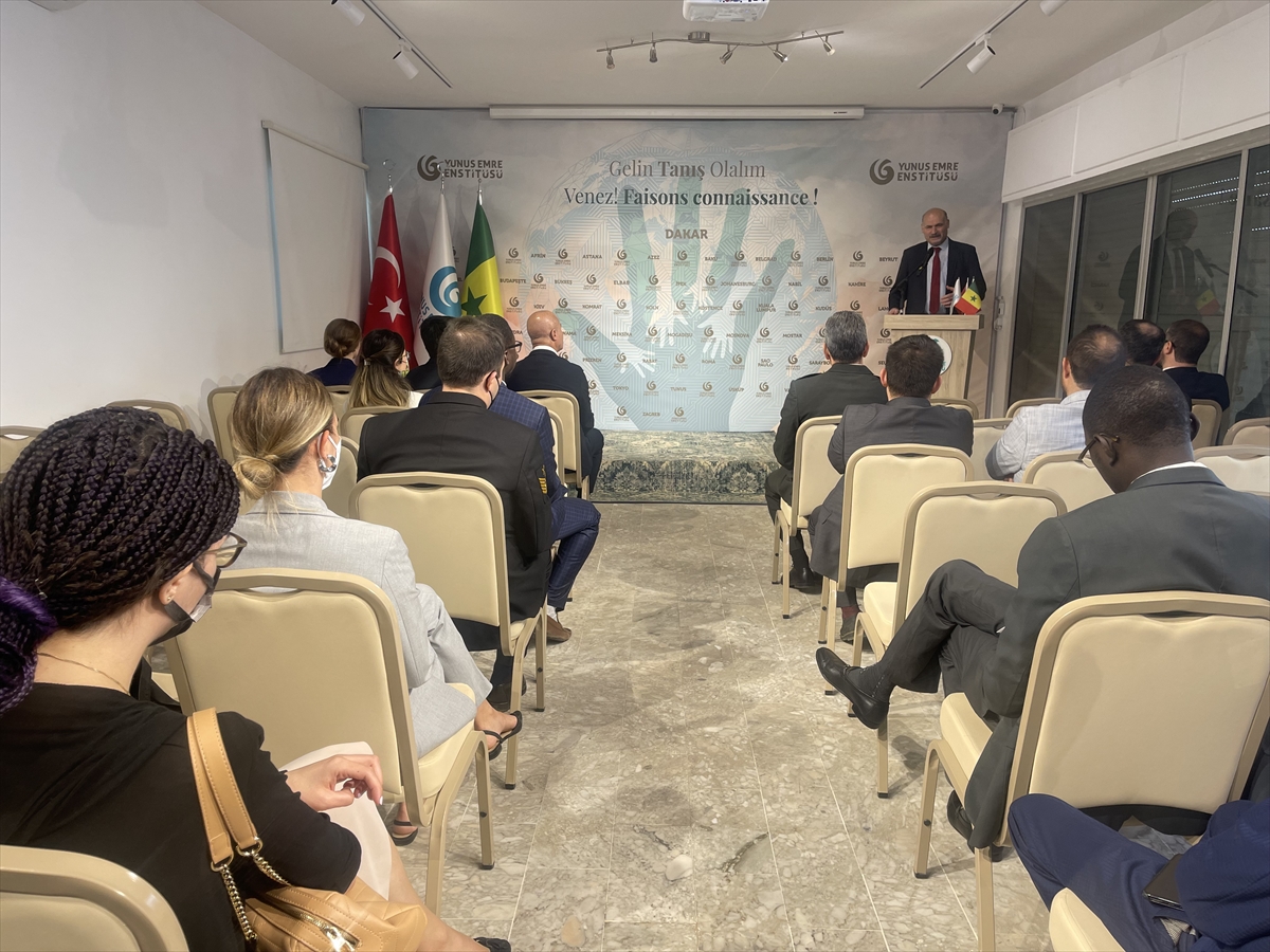 Dakar Yunus Emre Enstitüsünde İstiklal Marşı'nın kabulünün 101. yılı kutlandı