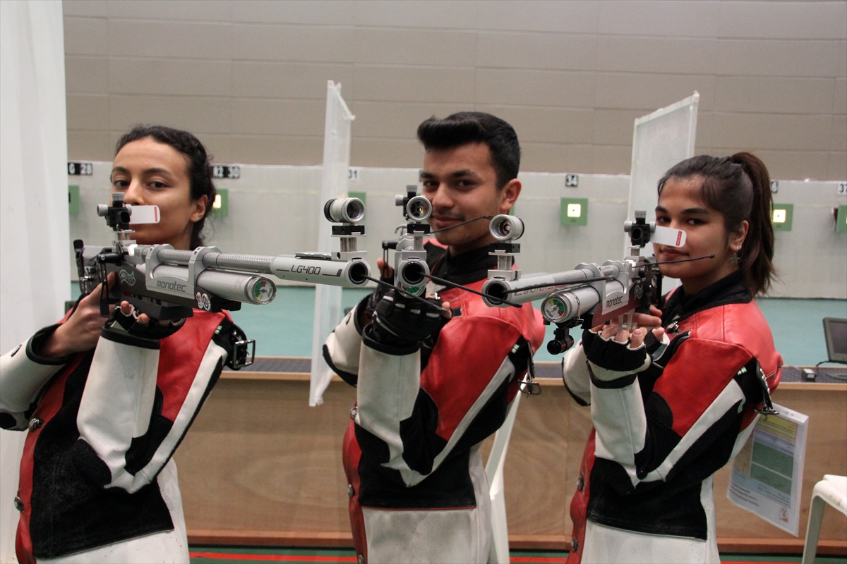 Genç atıcı Şule Nur Tekeli'nin hedefi Avrupa'da madalya