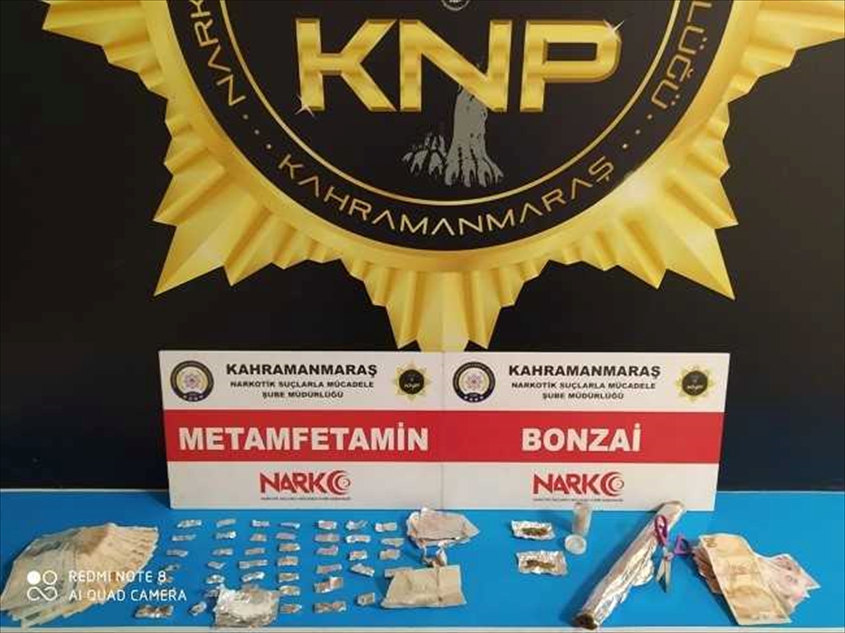 Kahramanmaraş'ta uyuşturucu operasyonlarında yakalanan 15 şüpheli tutuklandı