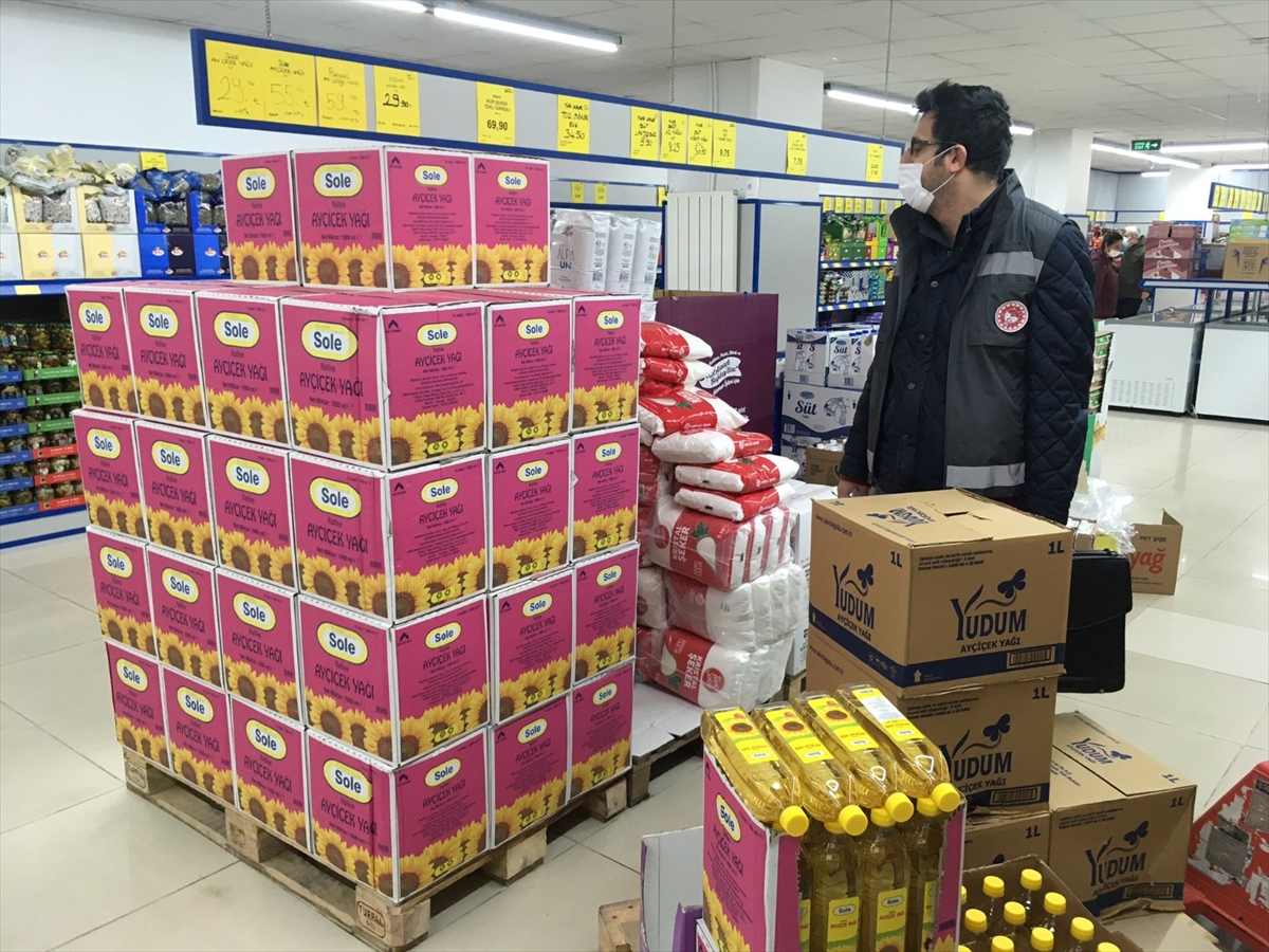 Kırklareli'nde marketlerde “fahiş fiyat” ve “stokçuluk” denetimi yapıldı