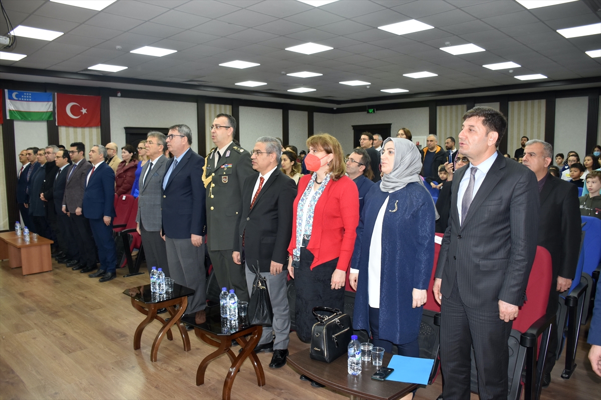 Özbekistan’da İstiklal Marşı'nın Kabulü ve Çanakkale Deniz Zaferi’nin yıl dönümleri kutlandı