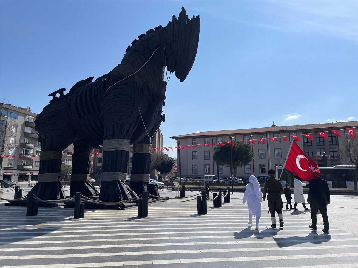 Şehitler için İstanbul'dan 508 bin adımla Çanakkale'ye ulaştı