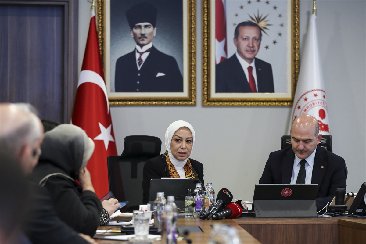 Süleyman Soylu, TBMM Kadına Yönelik Şiddetin Araştırılması Komisyonu üyelerini kabul etti: