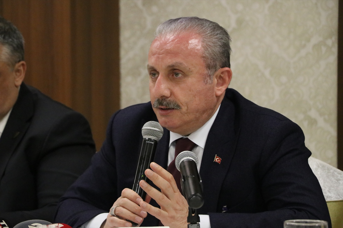 TBMM Başkanı Şentop, Edirne'de basın mensuplarıyla buluştu: (2)