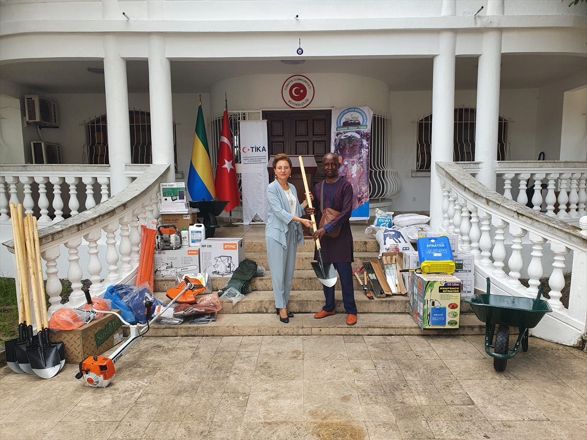 TİKA’dan Gabon’da tarıma destek