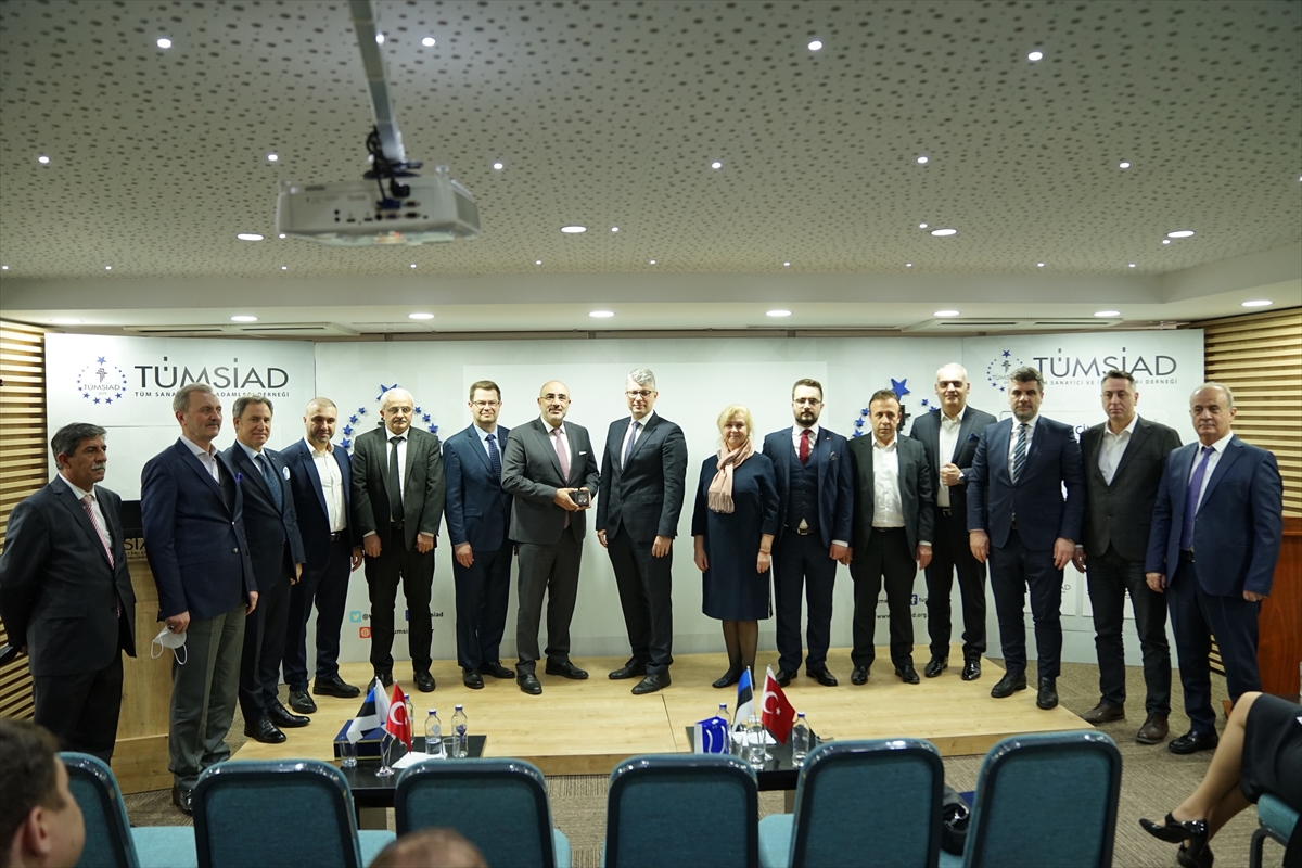 TÜMSİAD, Estonya ticaret heyeti ile iş fırsatlarını değerlendirdi