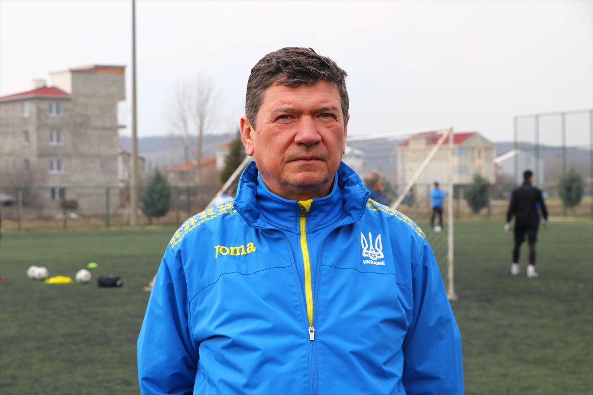 Ukraynalı işitme engelli futbolcular Tekirdağ'da olimpiyatlara hazırlanıyor