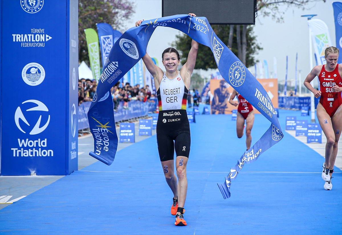Mersin'de düzenlenen Avrupa Triatlon Kupası sona erdi
