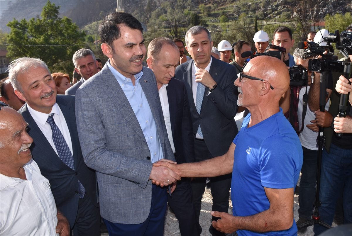 Çevre, Şehircilik ve İklim Değişikliği Bakanı Kurum, Muğla'da konuştu: