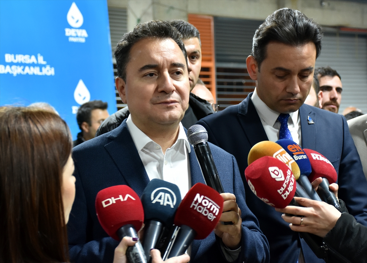 DEVA Partisi Genel Başkanı Babacan Bursa'da iftar programında konuştu: