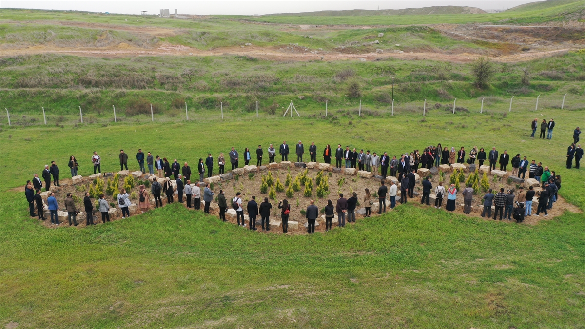 Gaziantep'te, İtalyan sanatçı Pistoletto'nun “Üçüncü Bahçe” eseri tanıtıldı