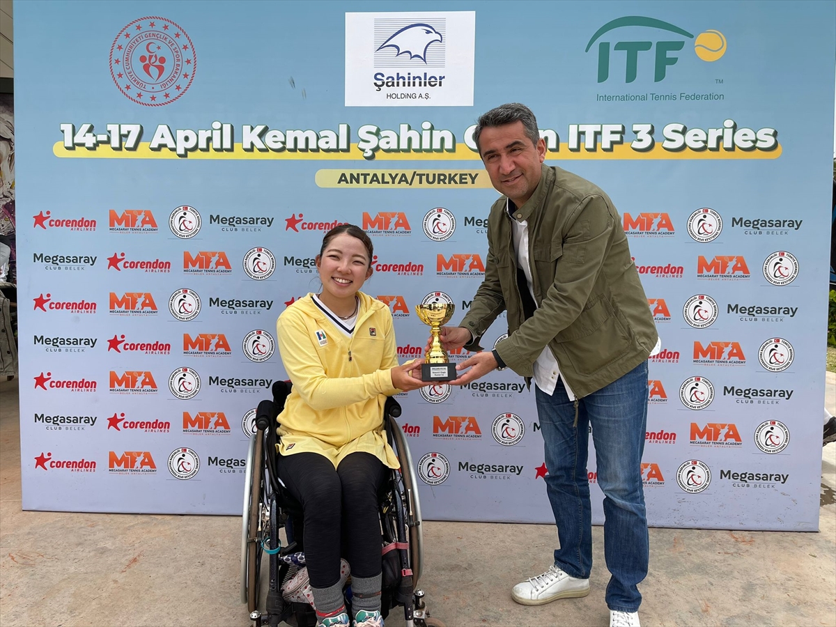 Kemal Şahin Open Tekerlekli Sandalye Tenis Turnuvası'nda şampiyonlar belli oldu