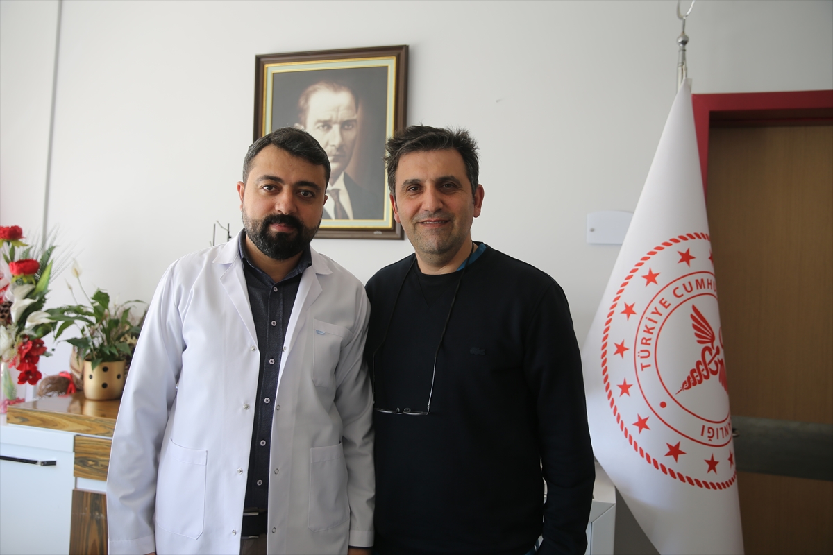 Mardin'de aort damarı genişleyen hastaya, kapalı yöntemle suni damar takıldı