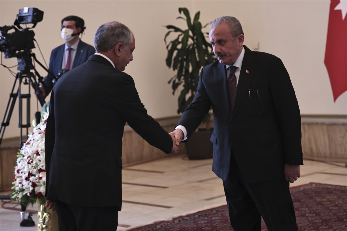 TBMM Başkanı Şentop, Meclis'in açılışının 102. yılı dolayısıyla kutlamaları kabul etti