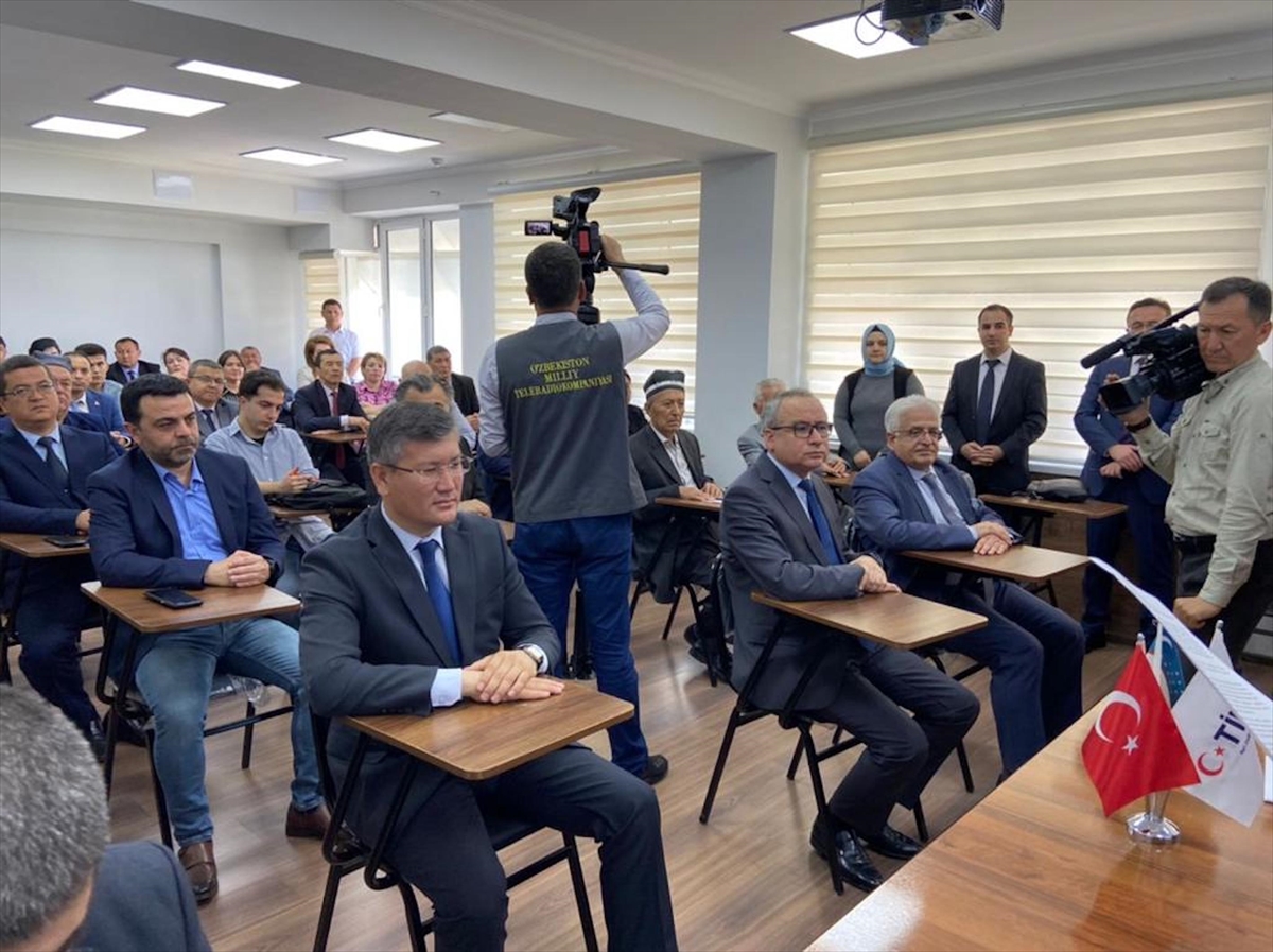 TİKA'dan Özbekistan'da Türkoloji Enstitüsü ve Türk Dili Laboratuvarı'na ekipman desteği