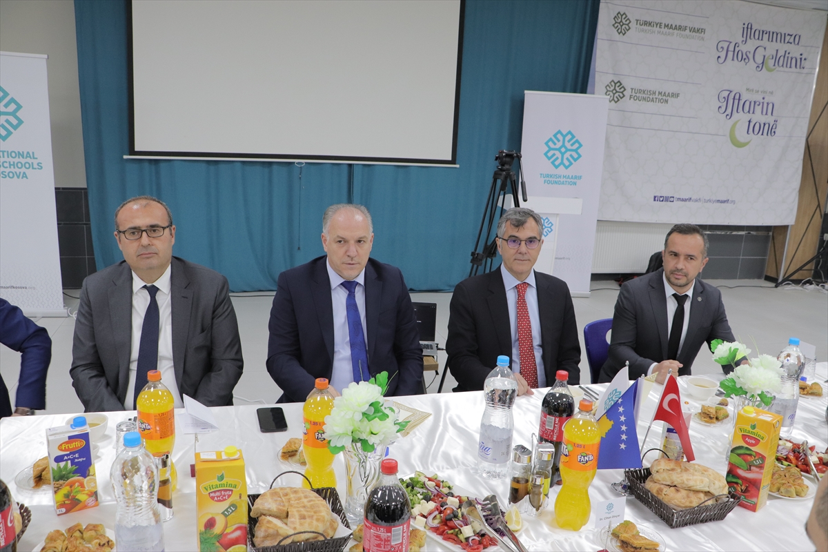 Türkiye Maarif Vakfı Kosova'da iftar verdi
