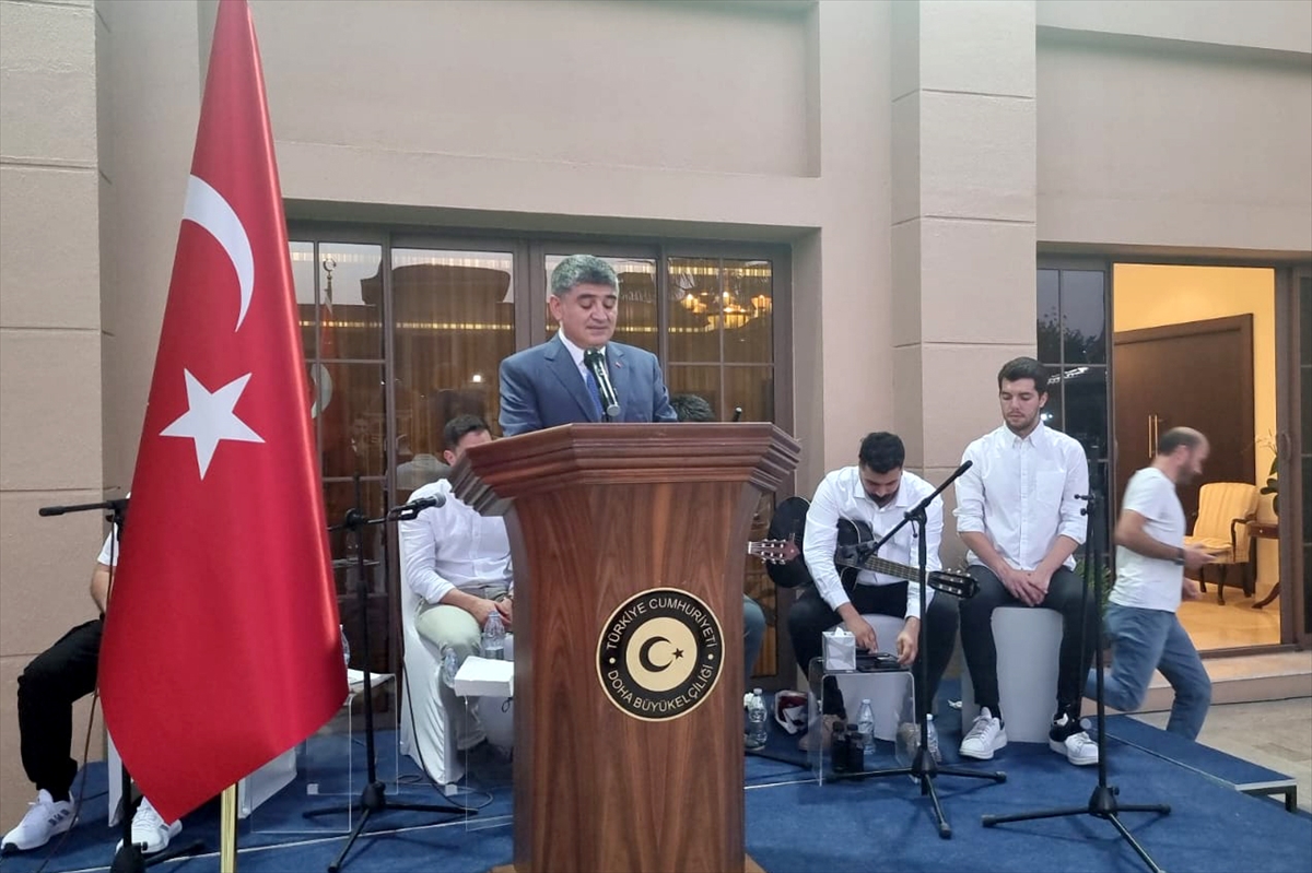 Türkiye'nin Doha Büyükelçiliği Katar'daki yabancı diplomatlara iftar verdi