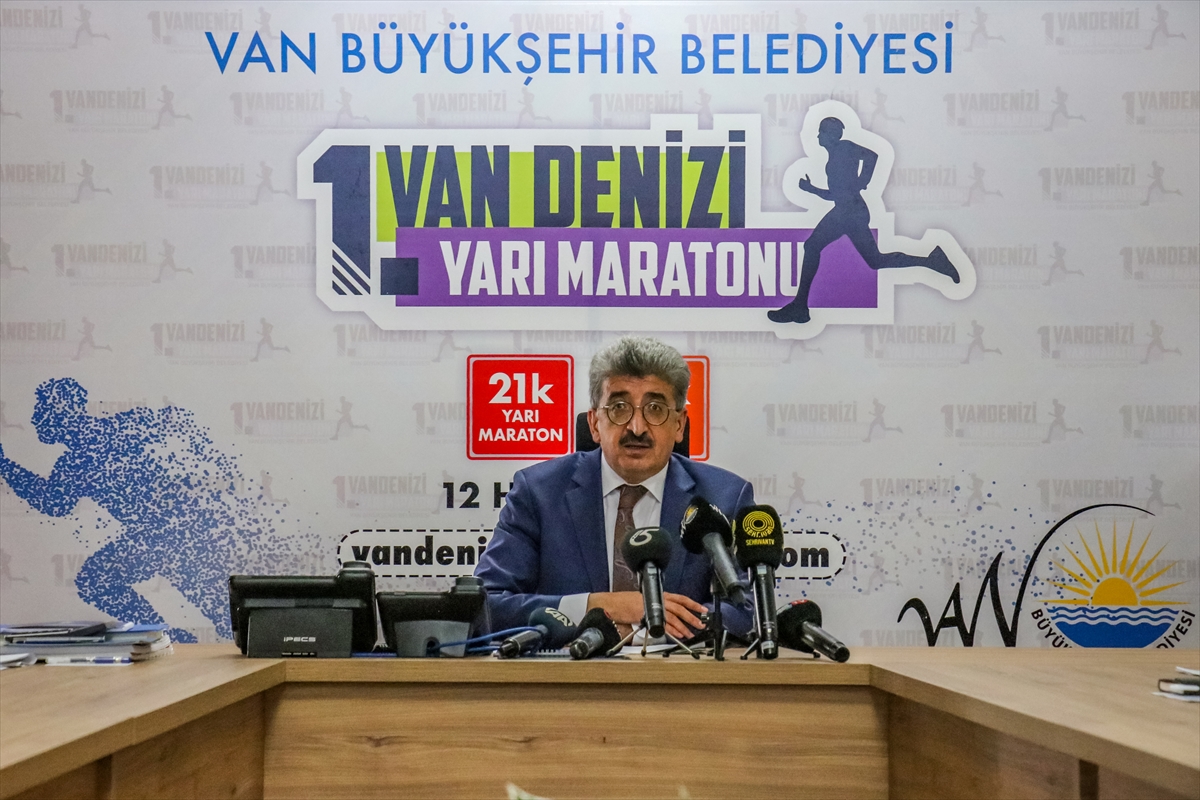 Van'da “1. Van Denizi Yarı Maratonu”nun lansmanı yapıldı