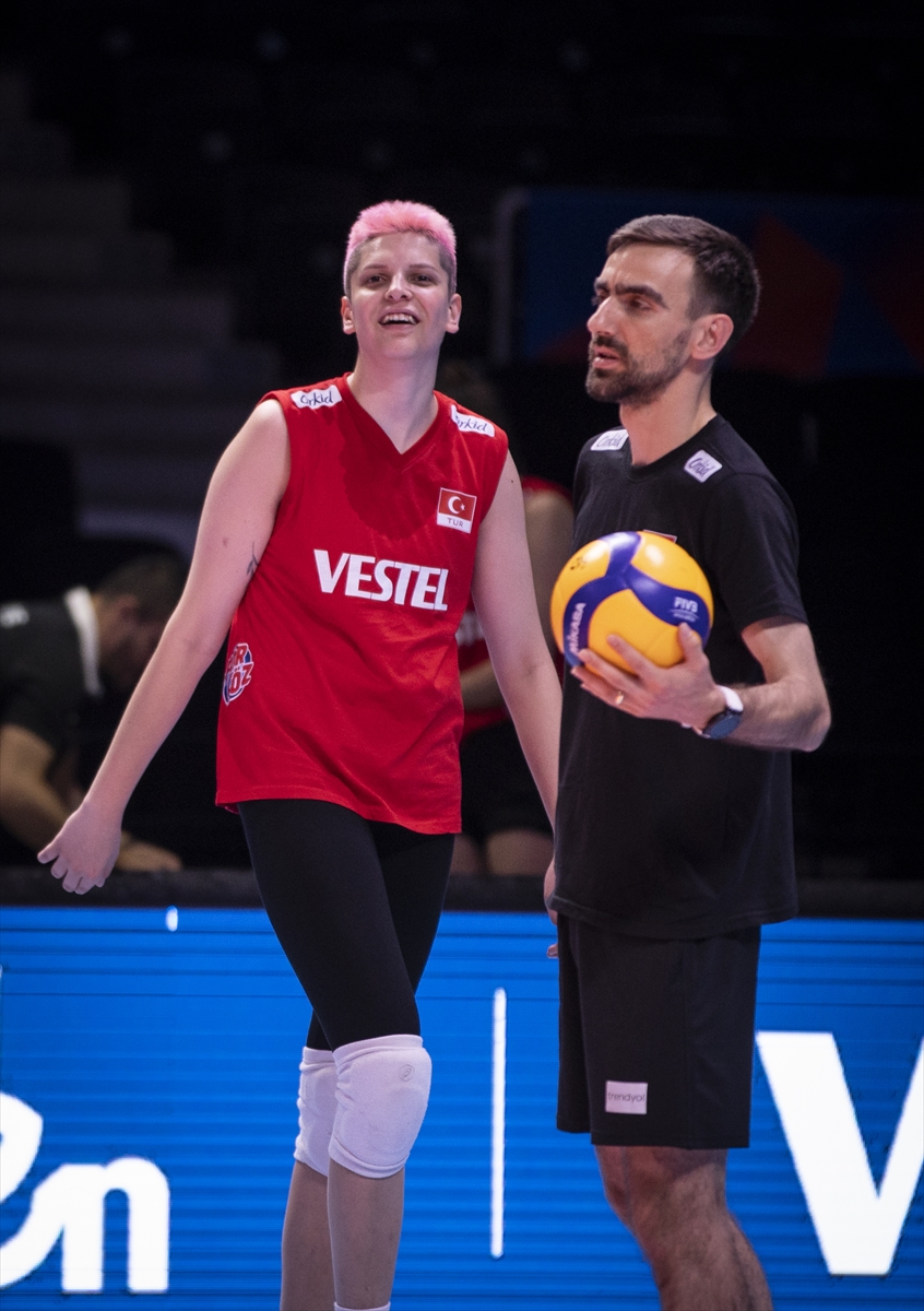 A Milli Kadın Voleybol Takımı, İtalya maçına hazır