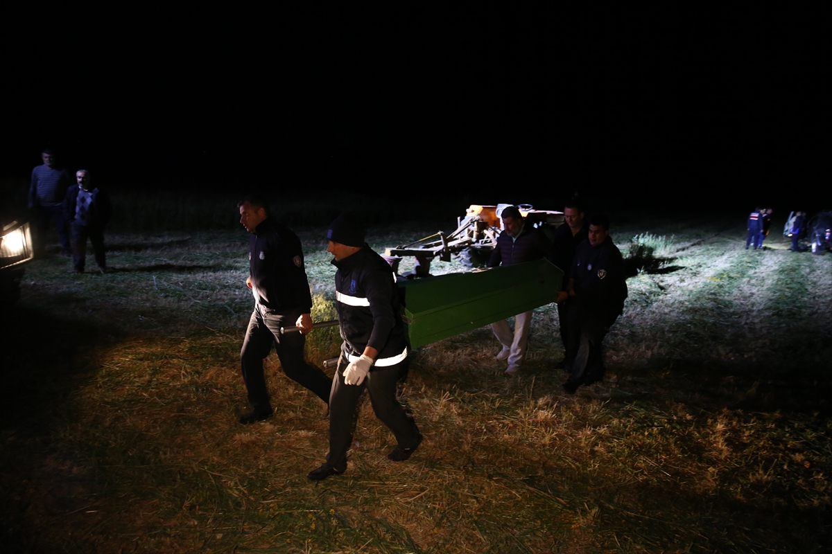 Bodrum'da, ot biçme makinesinin fırlattığı taş başına isabet eden kişi öldü