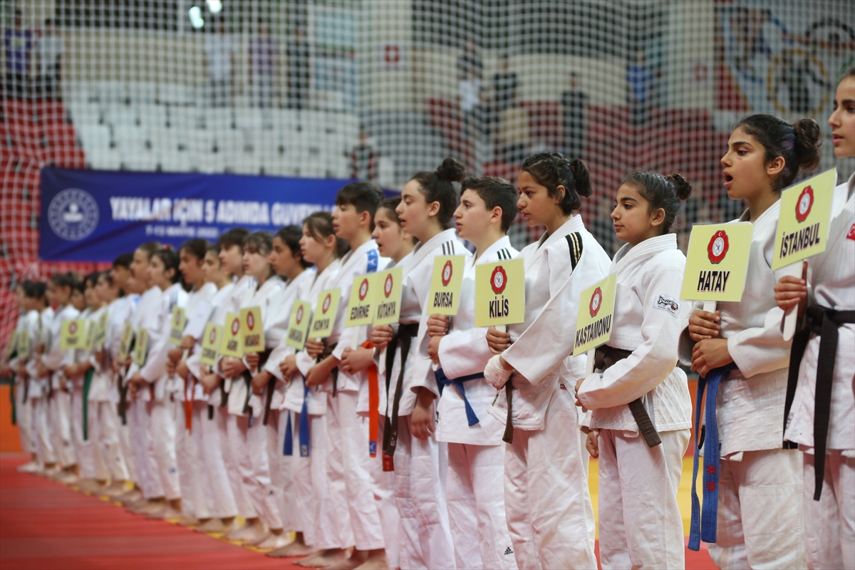Kahramanmaraş'ta Spor Toto Yıldızlar Türkiye Judo Şampiyonası'nın açılış seremonisi yapıldı