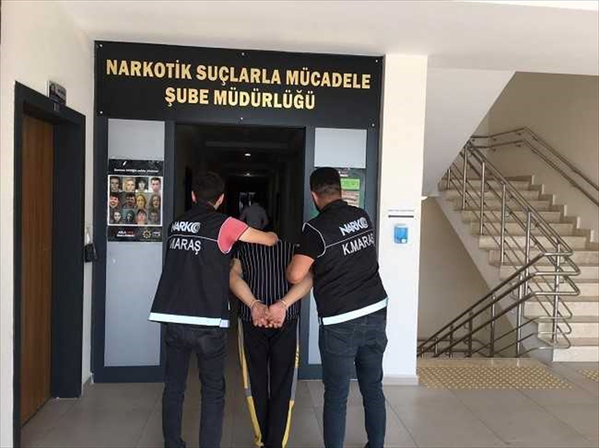 Kahramanmaraş'ta uyuşturucu operasyonunda 3 zanlı tutuklandı