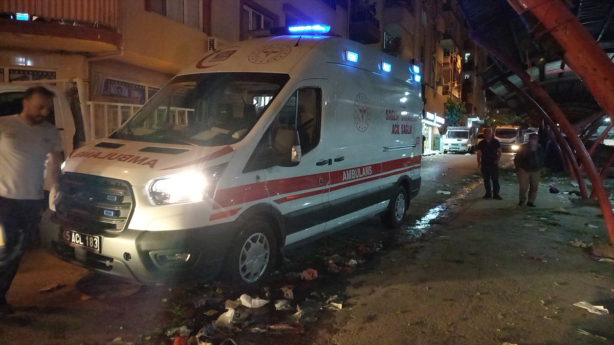 Manisa'da silahlı kavgada 1 kişi yaralandı