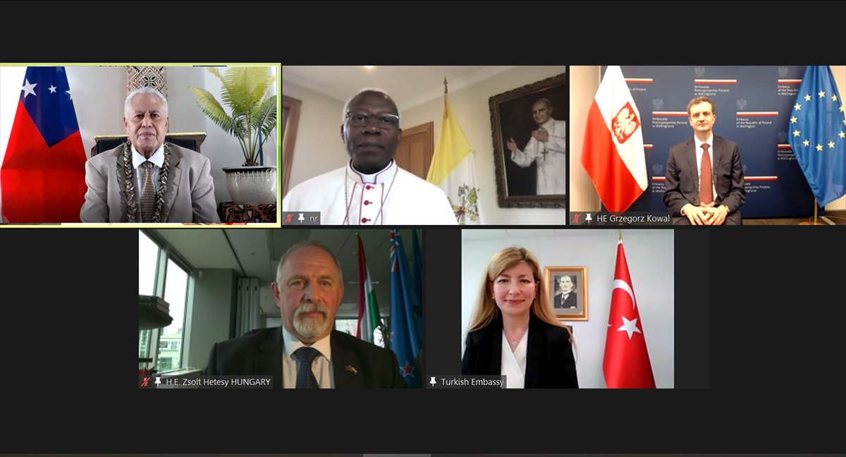 Türkiye'nin Wellington Büyükelçisi Ünsay, akredite olduğu Samoa'da da göreve başladı