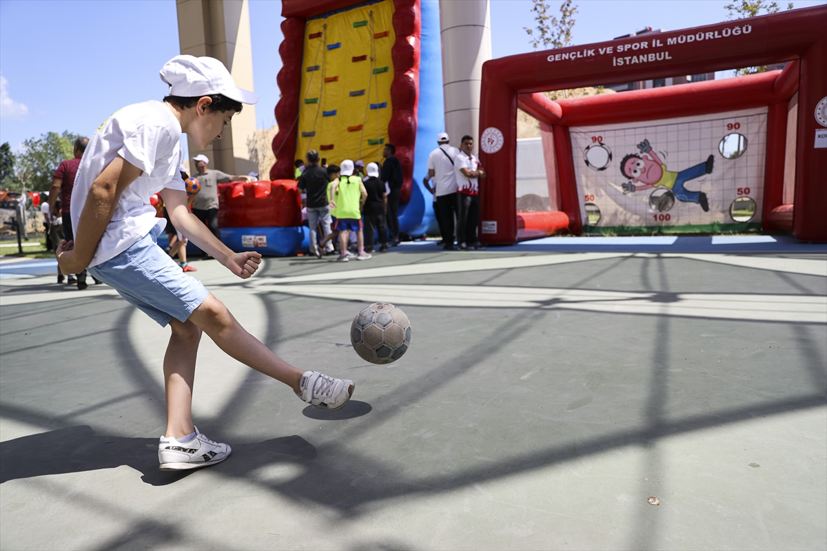 AK Parti İstanbul İl Başkanlığı, çocuklar için “Spora İlk Adım” etkinliği düzenledi