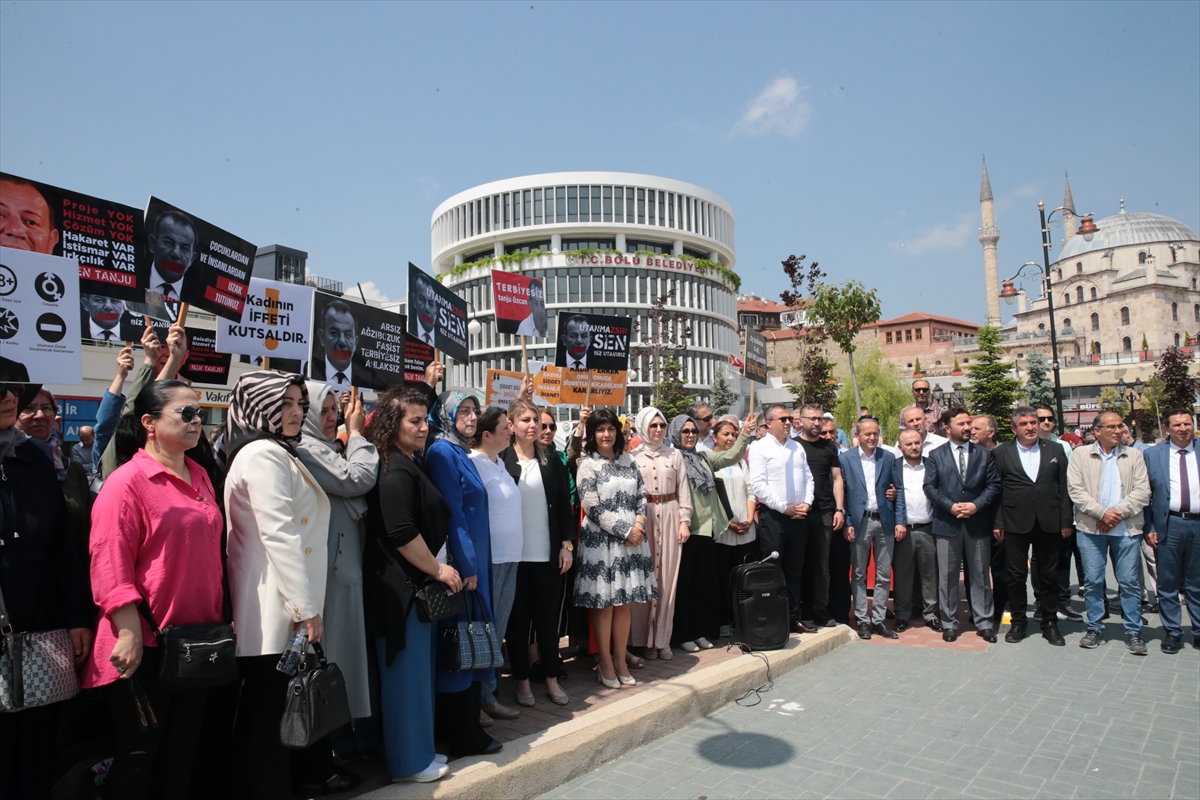 AK Parti Bolu Teşkilatı'ndan Belediye Başkanı Tanju Özcan'a tepki