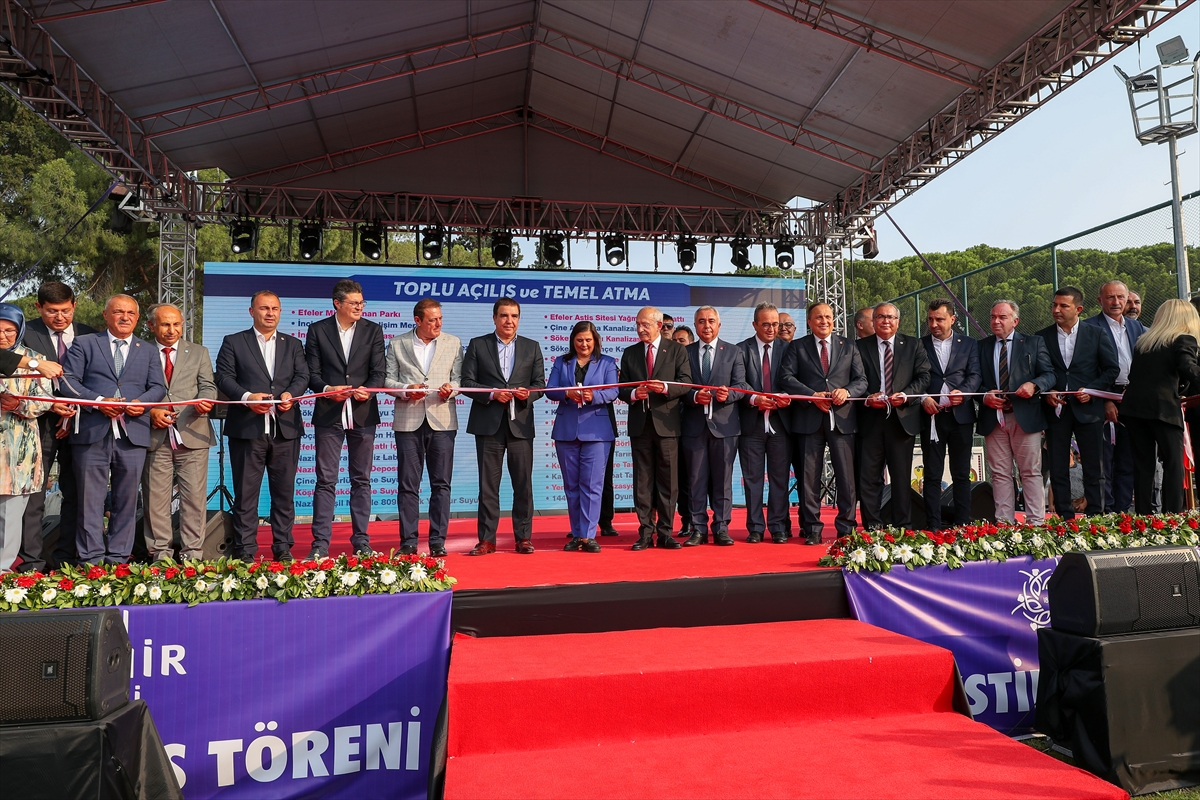 Kılıçdaroğlu, Aydın'da Tekstil Parkı açılışında konuştu: