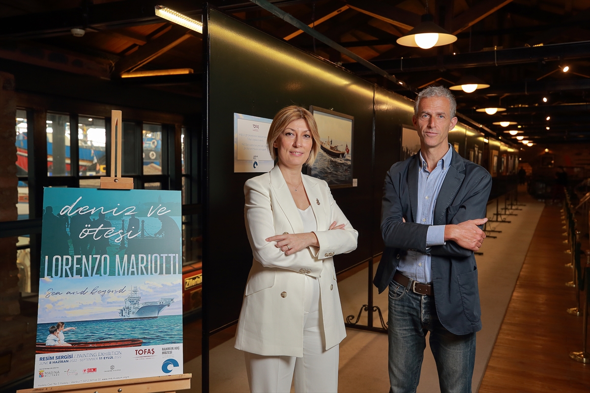 “Deniz ve Ötesi” sergisi Rahmi M. Koç Müzesi'nde ziyarete açıldı