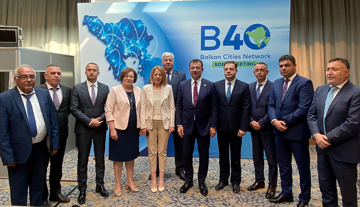 İBB Başkanı İmamoğlu, Sofya'da “B40 Balkan Şehirleri Ağı” toplantısına katıldı