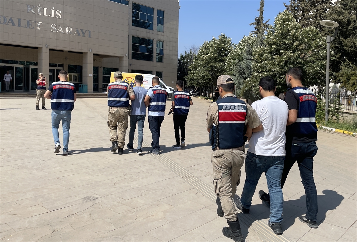 Kilis merkezli terör operasyonunda yakalanan 3 şüpheliden 2'si tutuklandı