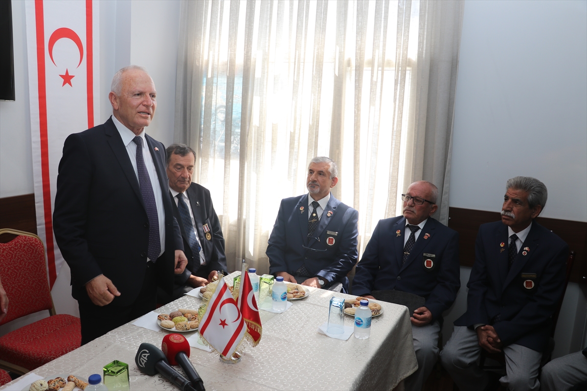 KKTC Cumhuriyet Meclisi Başkanı Zorlu Töre, Adana'da gazilerle buluştu: