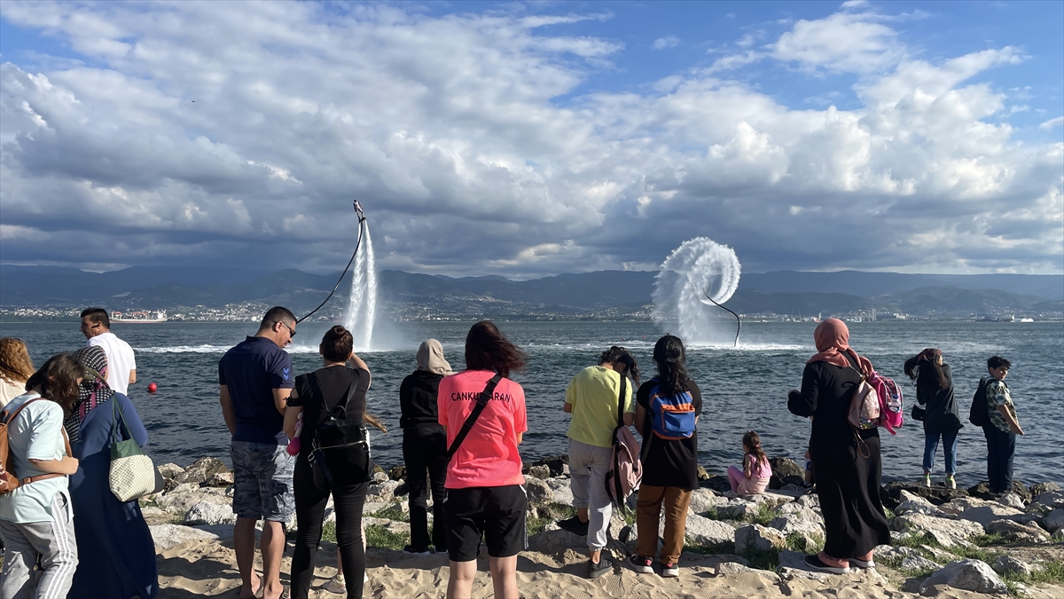 Kocaeli'de su sporları festivali başladı