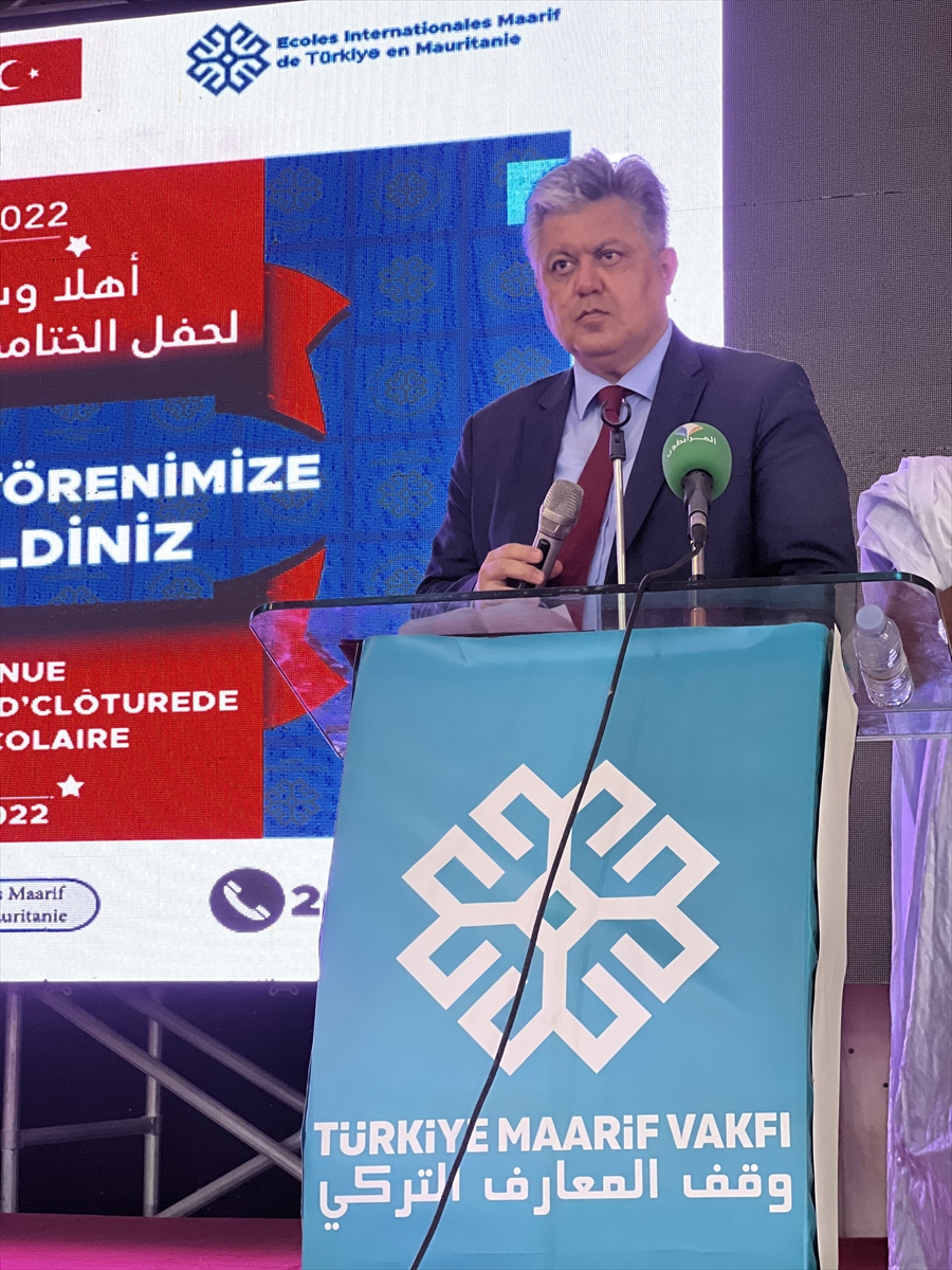 Moritanya'nın başkenti Nuakşot'taki TMV Okulları 5. mezunlarını verdi