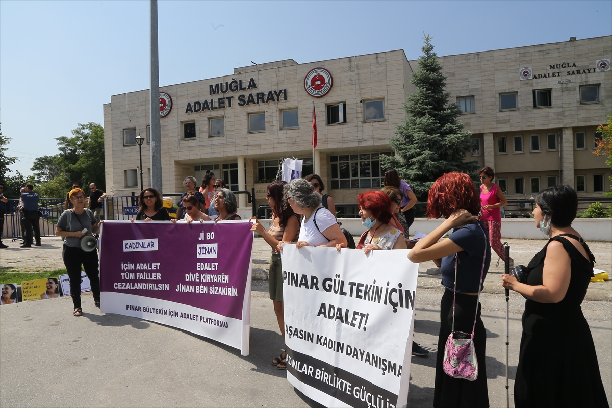Muğla'da Pınar Gültekin cinayeti davasının on üçüncü duruşması görülüyor