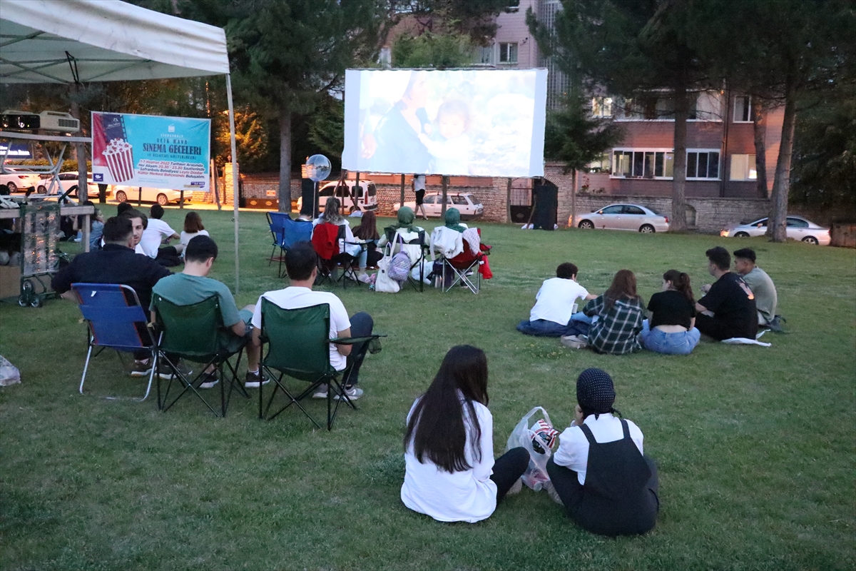 Safranbolu'da “Açık Hava Sinema Geceleri” etkinliği yapıldı
