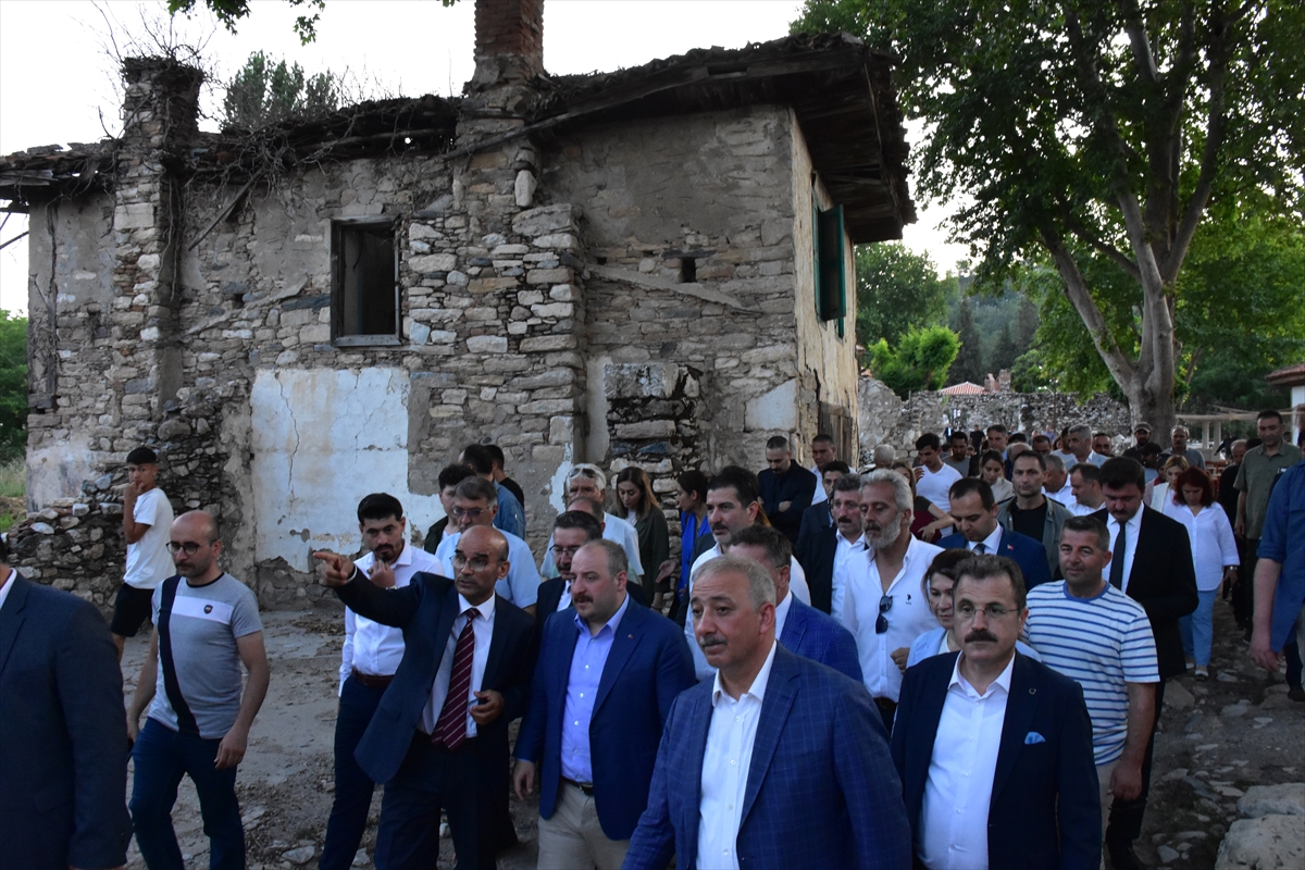 Sanayi ve Teknoloji Bakanı Varank, Muğla'da incelemelerde bulundu
