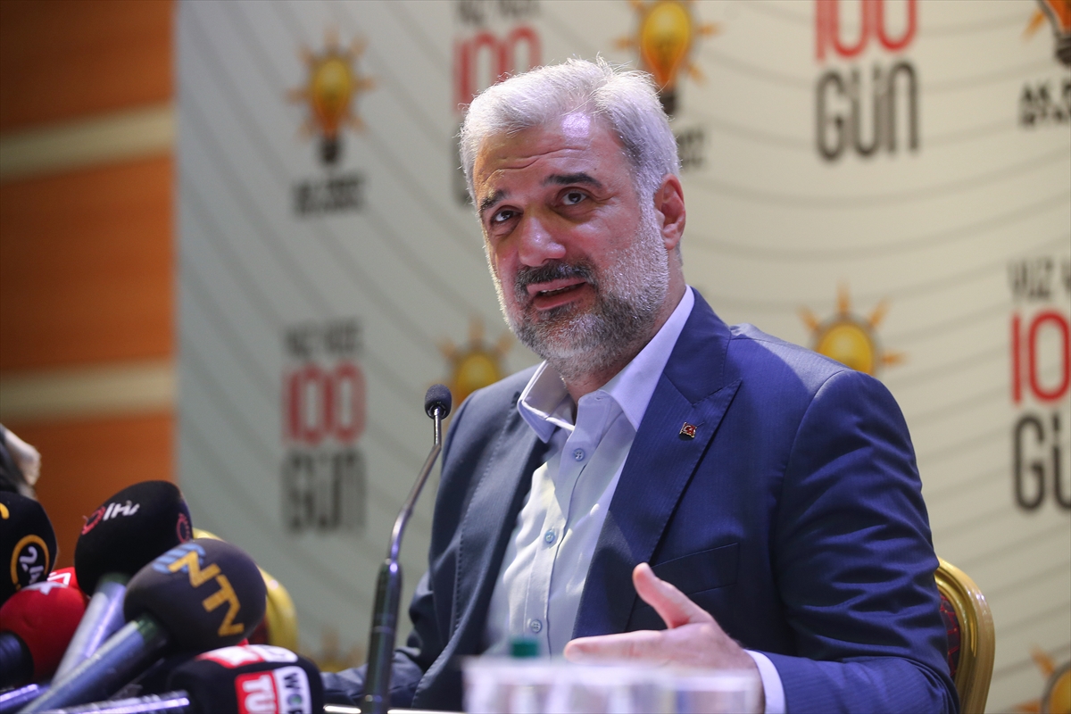 AK Parti İstanbul İl Başkanlığının “Yüz Yüze 100 Gün” programı tanıtıldı
